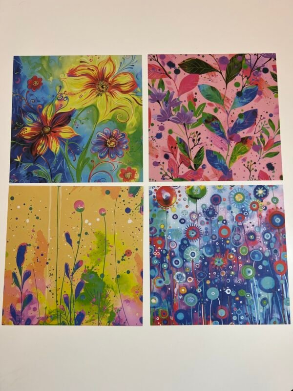 Feuilles fleurs du printemps – Image 4