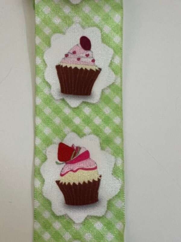 Ruban cup cake vert – Image 2