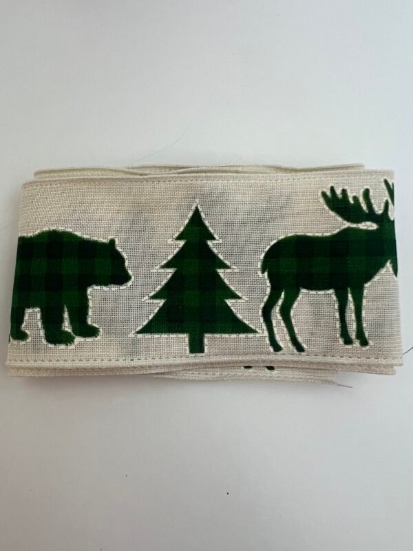 Ruban noël vert