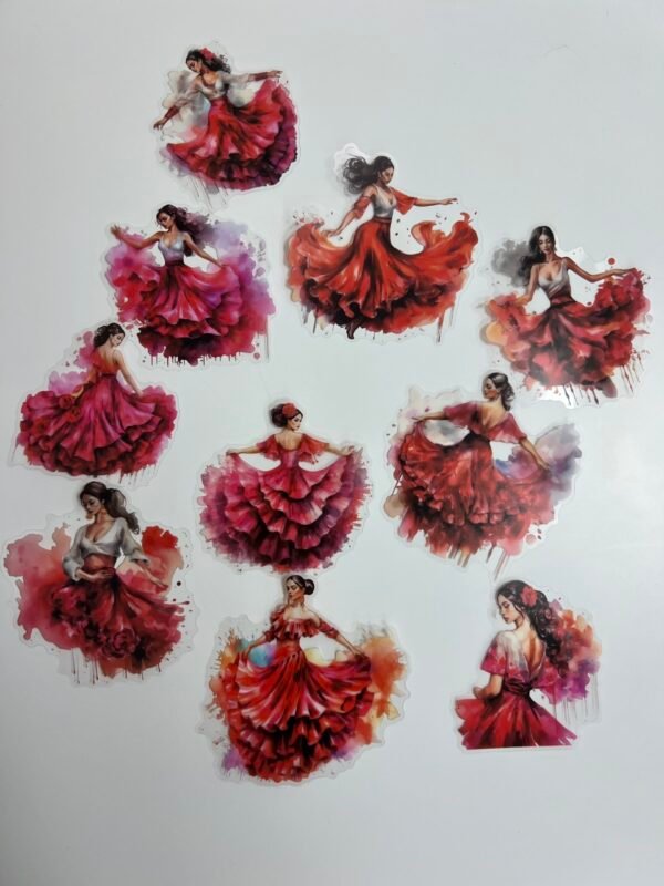 Stickers danseuses espagnoles