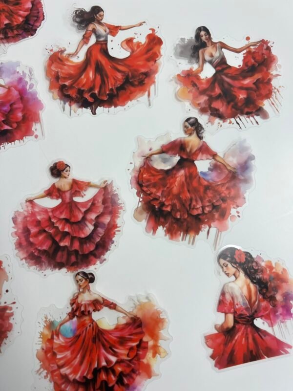 Stickers danseuses espagnoles – Image 2