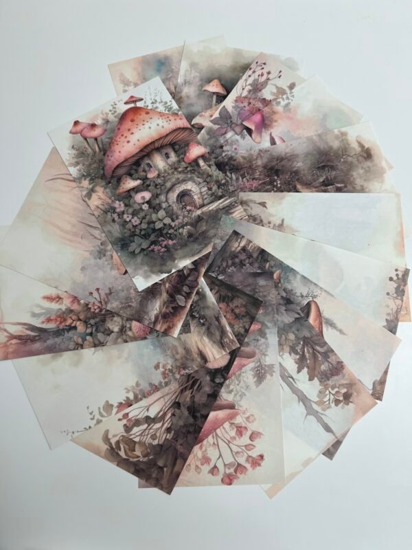 Feuilles champignons