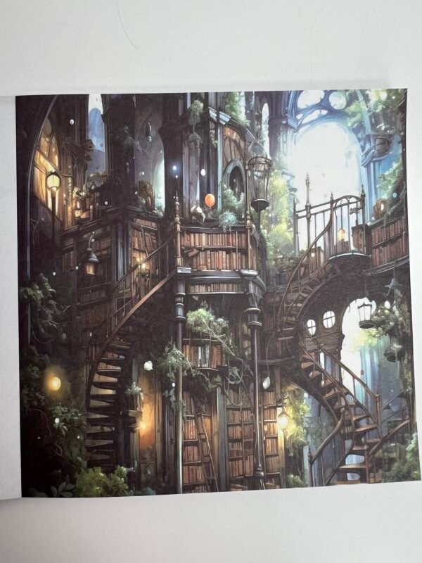 Carnet Wasteland fantasy vert – Image 5