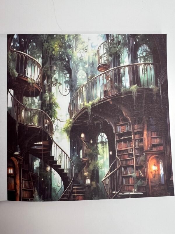 Carnet Wasteland fantasy vert – Image 6
