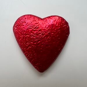 Embellisement coeur rouge