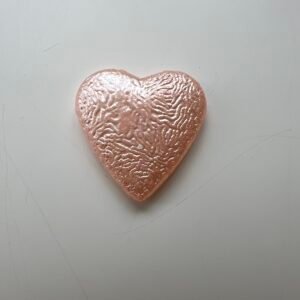 Embellissement coeur saumon moyen