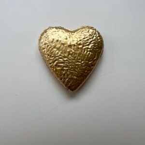 Embellissement coeur moyen doré