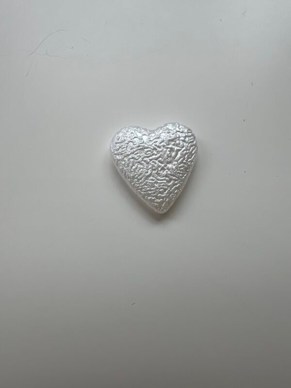 Embellissement coeur blanc petit