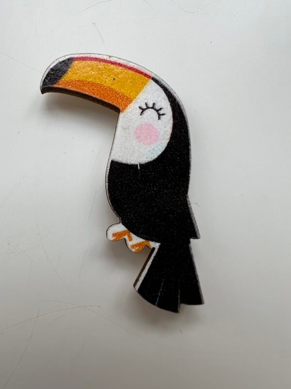 Sujet bois toucan