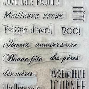 TAMPONS CLEARS PHRASES COURTES