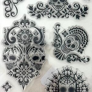 TAMPONS CLEARS TETE DE MORT