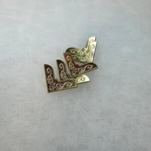 Embellissement coins dorés