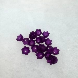 COLLERETTES TULIPES VIOLETTES