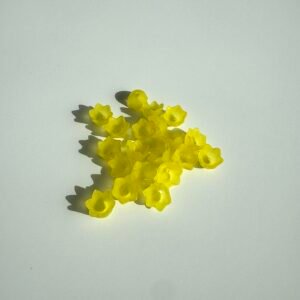 COLLERETTES TULIPES JAUNES