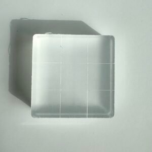 Plaque acrylique 3X3 cm