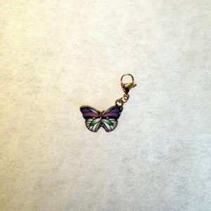Charm papillon Opaline
