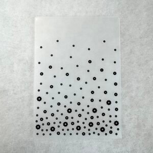 Dossier de gaufrage Fleurettes