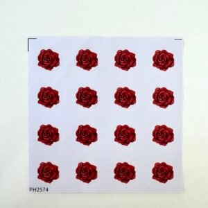STICKERS ROSE ROND