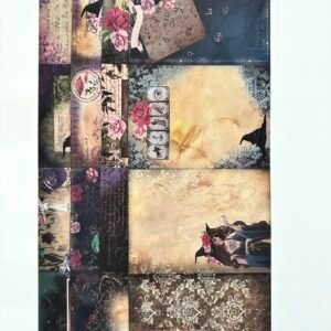 PAPIER SORCIERE VINTAGE 21X14