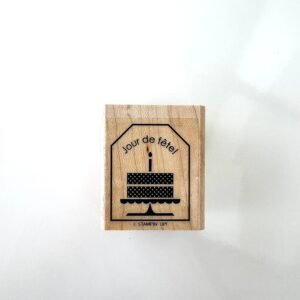 TAMPON BOIS "JOUR DE FETE"