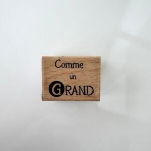 TAMPON BOIS "COMME UN GRAND"