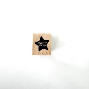 TAMPON BOIS "HAPPY NEW YEAR"