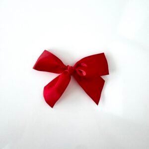 Embellissement nœud papillon rouge