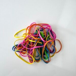 Elastiques multicolores