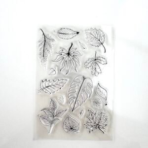 TAMPON CLEAR FEUILLES D'AUTOMNE
