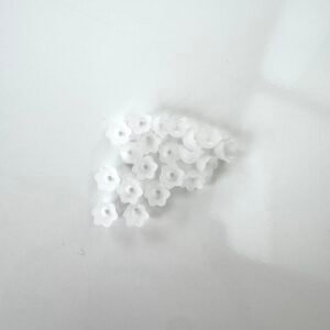 COLLERETTES TULIPES BLANCHES