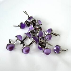 Attaches parisiennes violettes