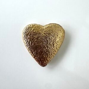 Embellissement cœur doré grand