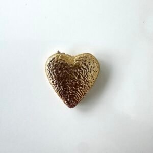 Embellissement cœur doré petit