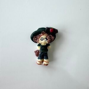 Embellissement petite fille verte