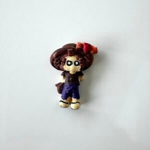 Embellissement petite fille violette