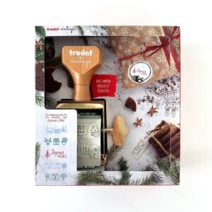 TAMPON ENCREUR AVEC 6 TEXTES