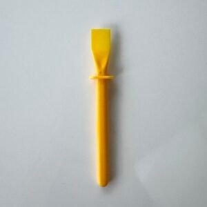 Spatule pour colle jaune