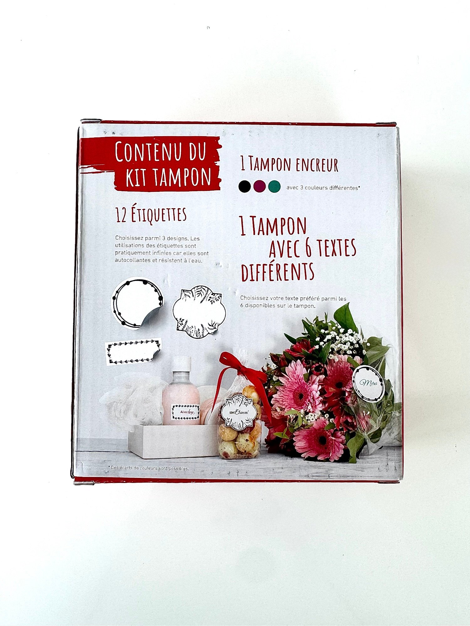 TAMPON ENCREUR AVEC 6 TEXTES – Image 3