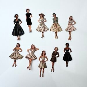 STICKERS FEMMES ANNEE 50