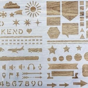 Pochoir émoticônes