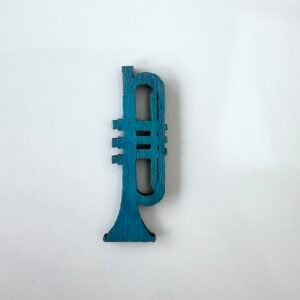 Sujet bois trompette