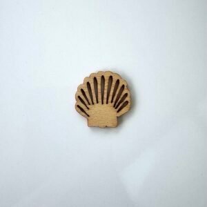 Sujet bois coquillage