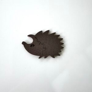 Sujet bois hérisson