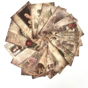 PAPIER 14X10 MOYEN-AGE