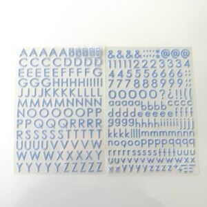 STICKERS ALPHABETS ET CHIFFRES