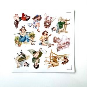STICKERS DEMOISELLES
