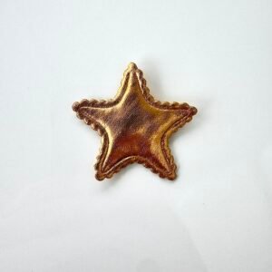 Embellissement étoile puffy doré