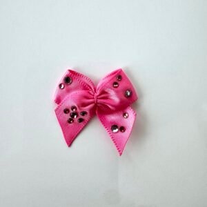 Embellissement nœud papillon à strass