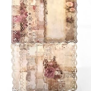 PAPIER 12,5X17,5 VINTAGE PERFORE