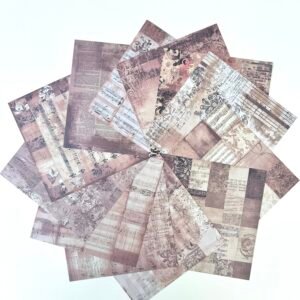 PAPIER 15X15 NOTE DE MUSIQUE